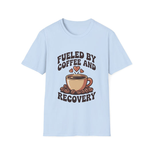 Fueled by Coffee Unisex Softstyle T-Shirt - NEXT CHAPTER APPAREL