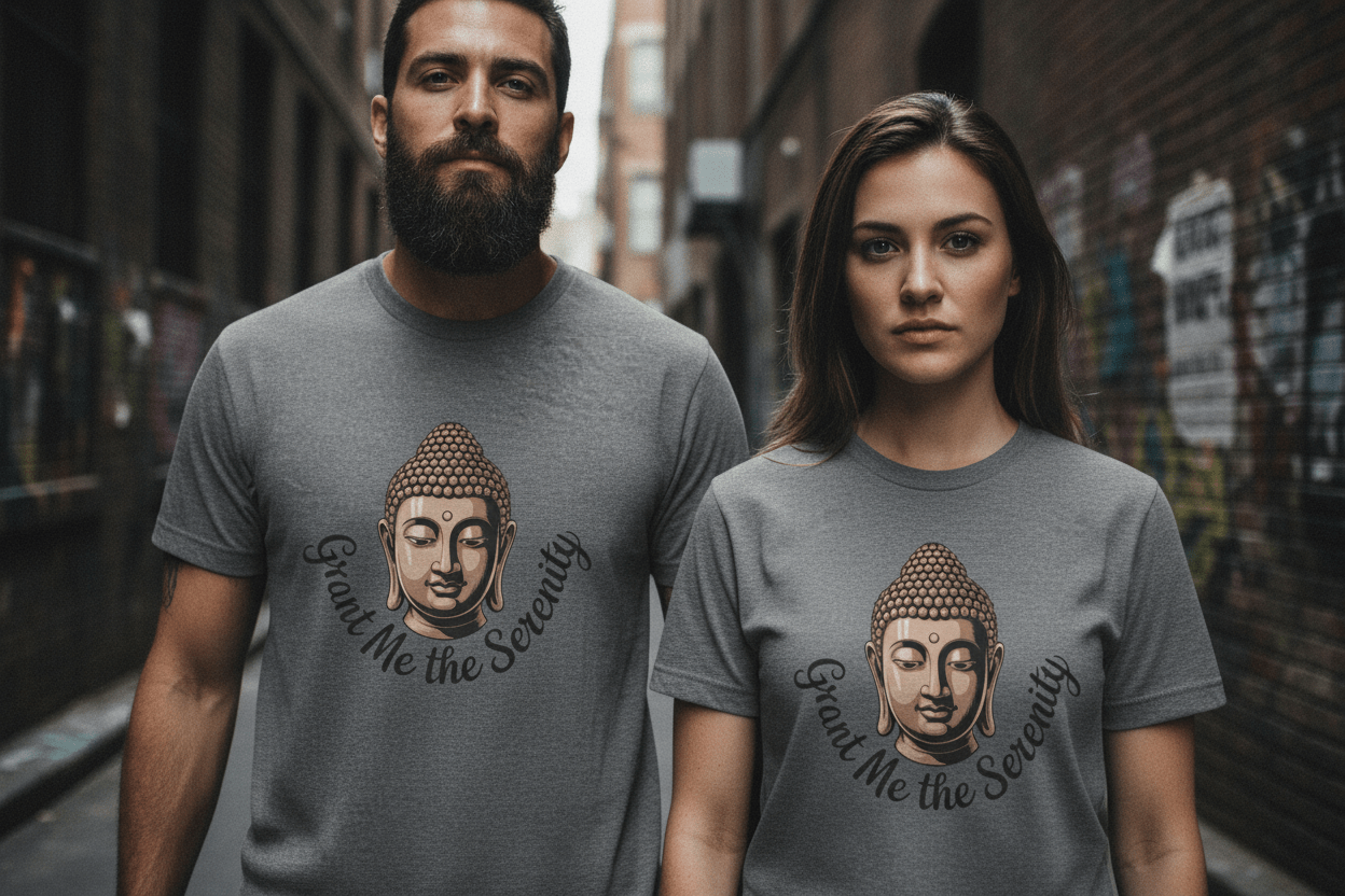 Grant Me The Serenity Unisex Softstyle T-Shirt - NEXT CHAPTER APPAREL