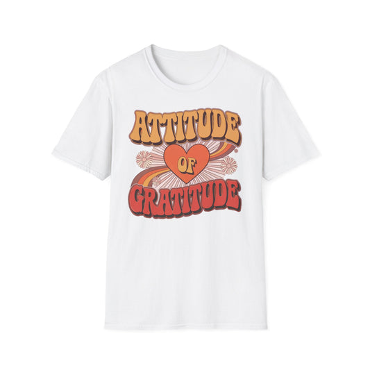 Gratitude Softstyle Recovery Addiction T-Shirt - NEXT CHAPTER APPAREL