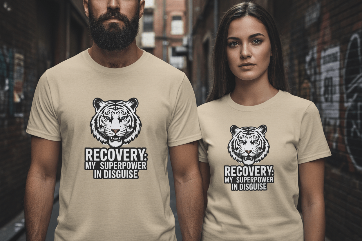 Recovery is my Superpower Unisex Softstyle T-Shirt - NEXT CHAPTER APPAREL