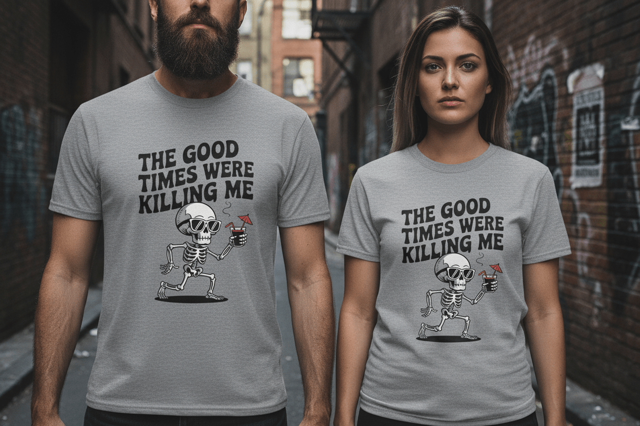 The Good Times Were Killing Me Unisex T - NEXT CHAPTER APPAREL