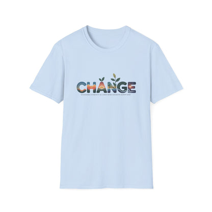 CHANGE- Recovery Addiction T Shirt - NEXT CHAPTER APPAREL