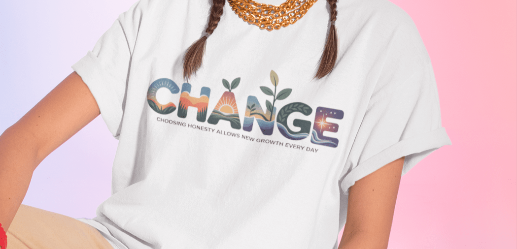 CHANGE- Recovery Addiction T Shirt - NEXT CHAPTER APPAREL