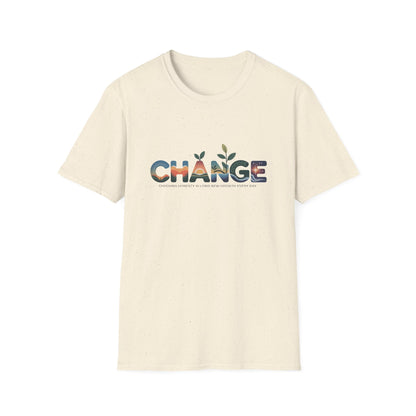 CHANGE- Recovery Addiction T Shirt - NEXT CHAPTER APPAREL