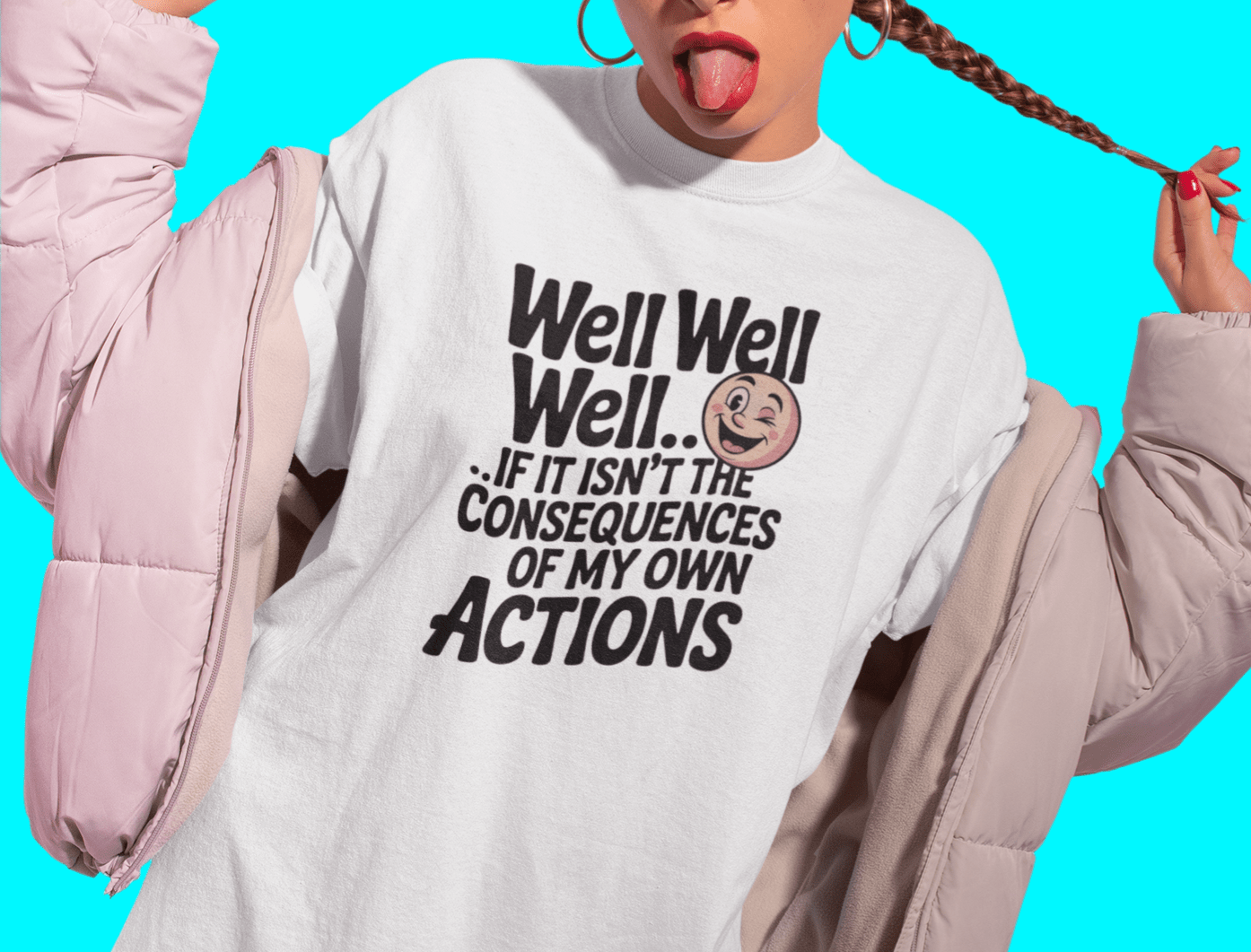 Consequences of My Own Actions Unisex Softstyle T-Shirt - NEXT CHAPTER APPAREL