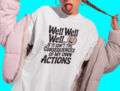 Consequences of My Own Actions Unisex Softstyle T-Shirt - NEXT CHAPTER APPAREL