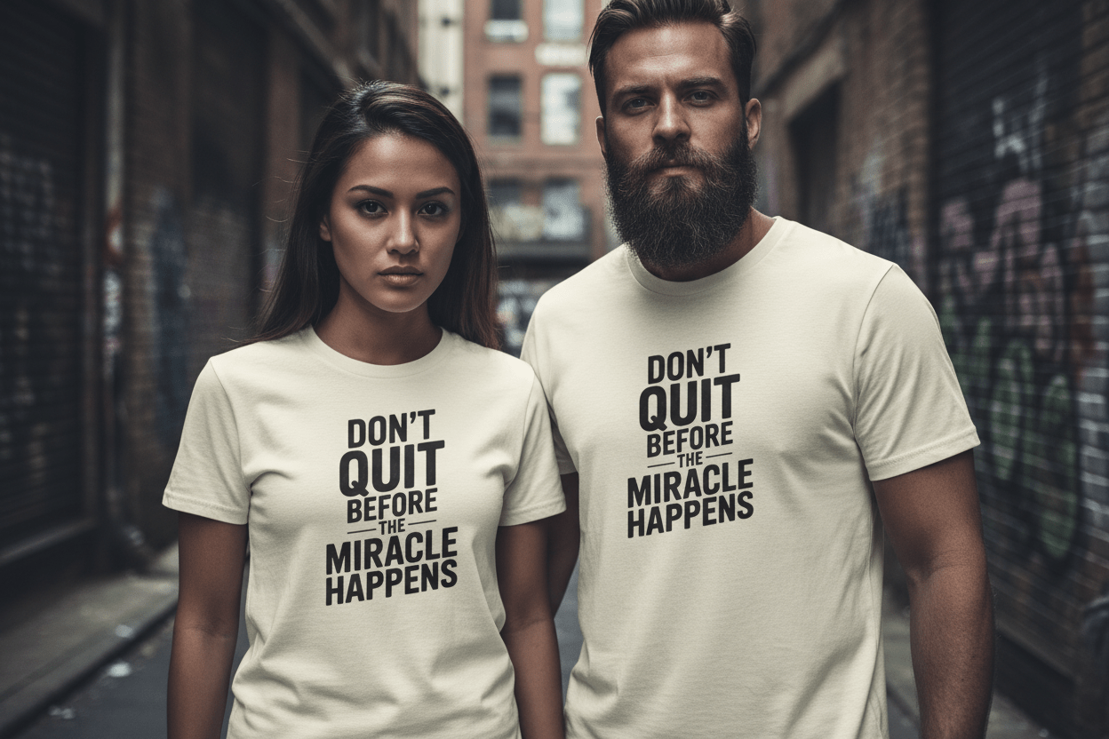Don't Quit Before Unisex Softstyle T-Shirt - NEXT CHAPTER APPAREL