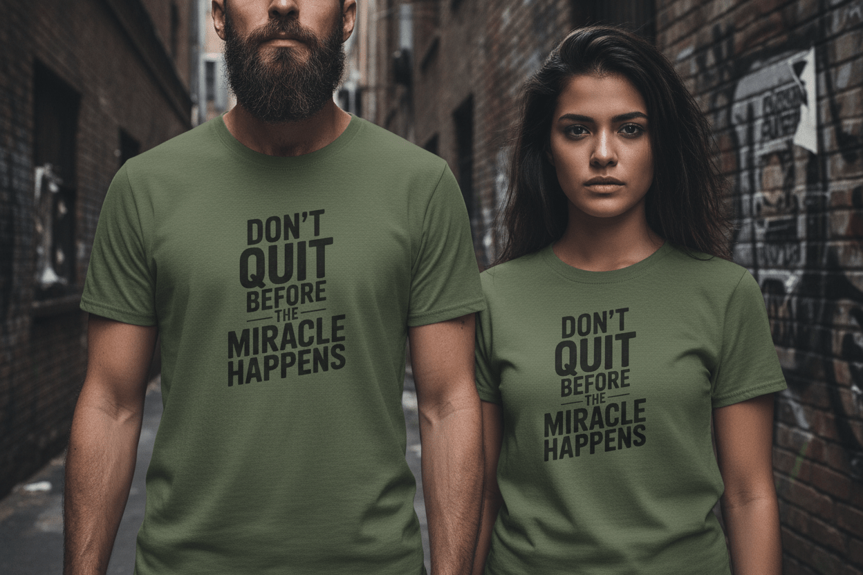 Don't Quit Before Unisex Softstyle T-Shirt - NEXT CHAPTER APPAREL