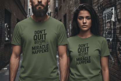 Don't Quit Before Unisex Softstyle T-Shirt - NEXT CHAPTER APPAREL