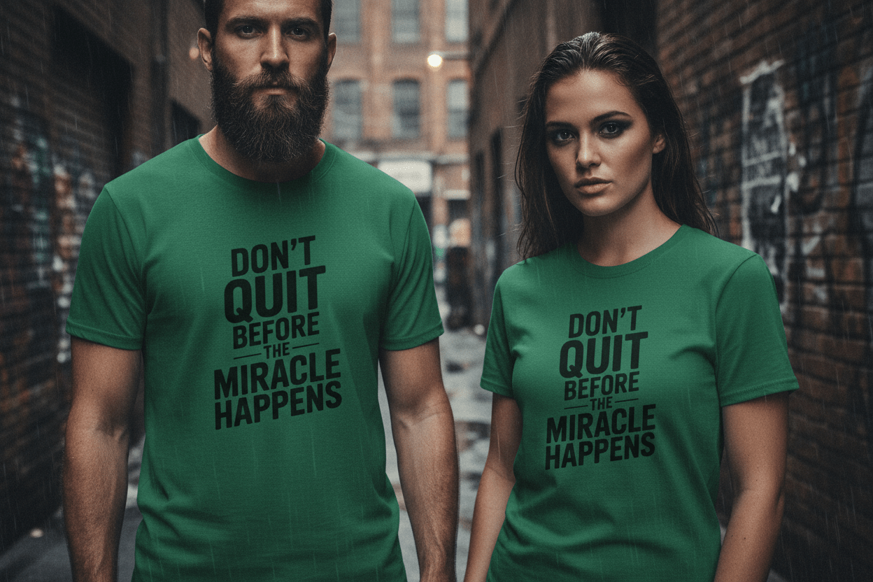 Don't Quit Before Unisex Softstyle T-Shirt - NEXT CHAPTER APPAREL