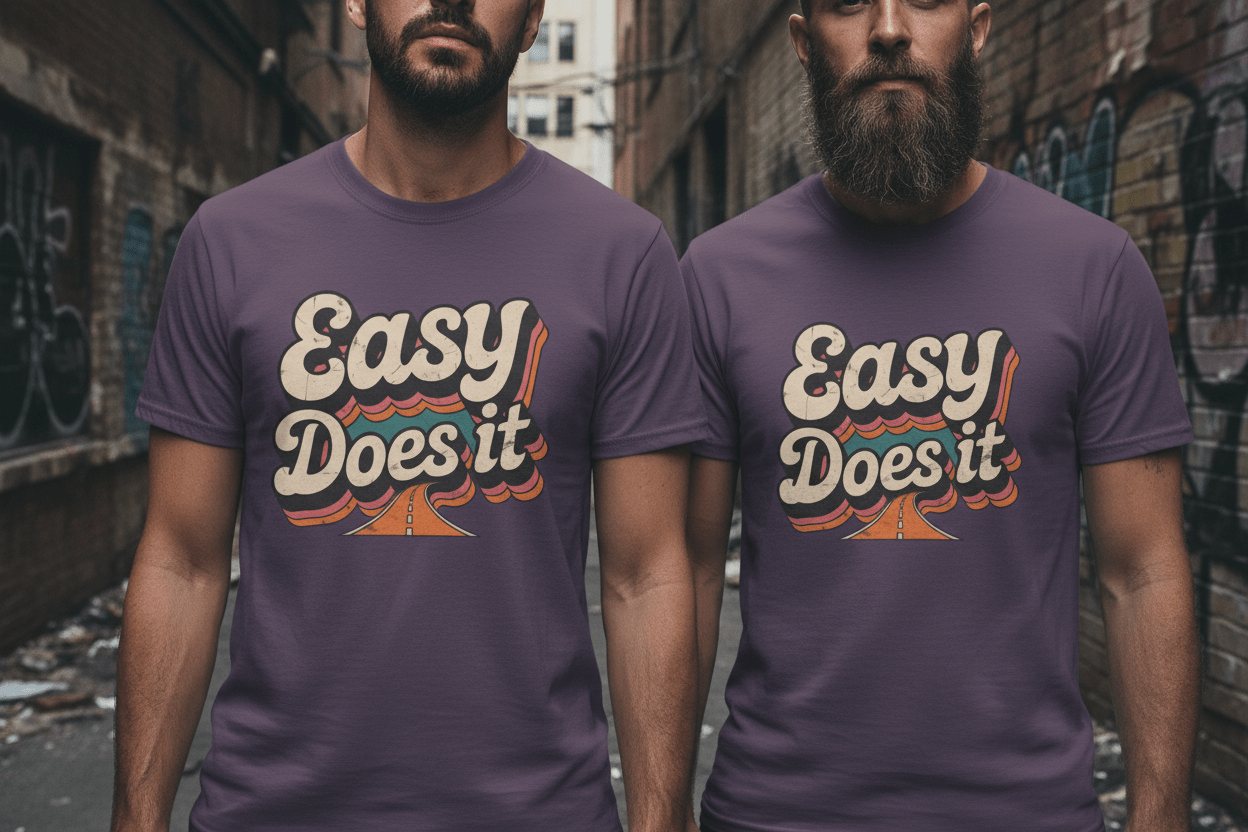 Easy Does It Unisex Softstyle T-Shirt - NEXT CHAPTER APPAREL