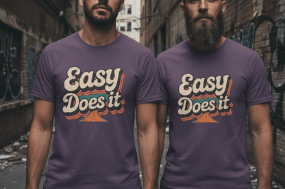 Easy Does It Unisex Softstyle T-Shirt - NEXT CHAPTER APPAREL