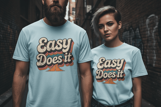 Easy Does It Unisex Softstyle T-Shirt - NEXT CHAPTER APPAREL