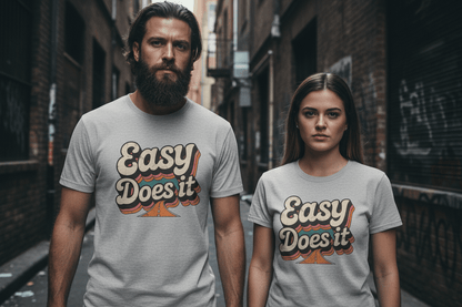 Easy Does It Unisex Softstyle T-Shirt - NEXT CHAPTER APPAREL