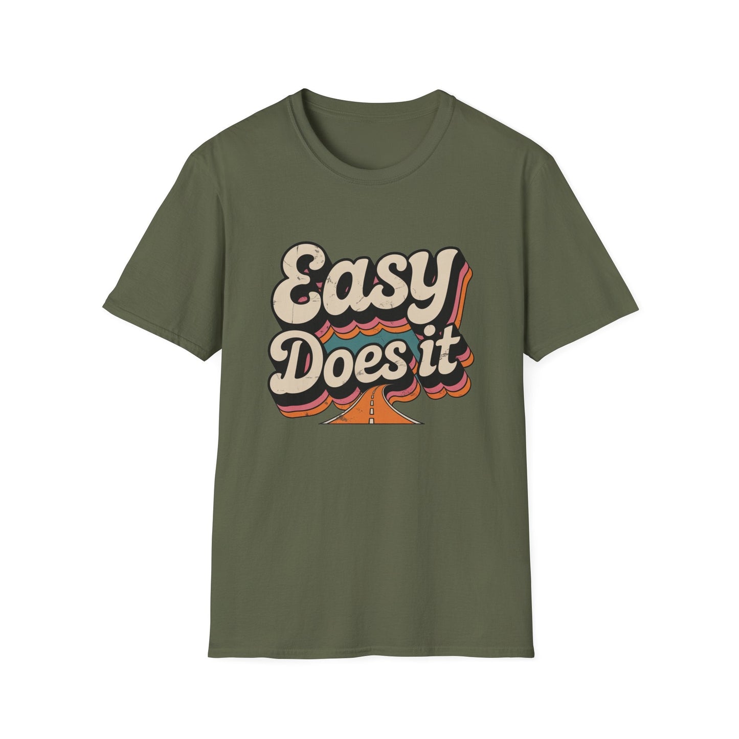 Easy Does It Unisex Softstyle T-Shirt - NEXT CHAPTER APPAREL