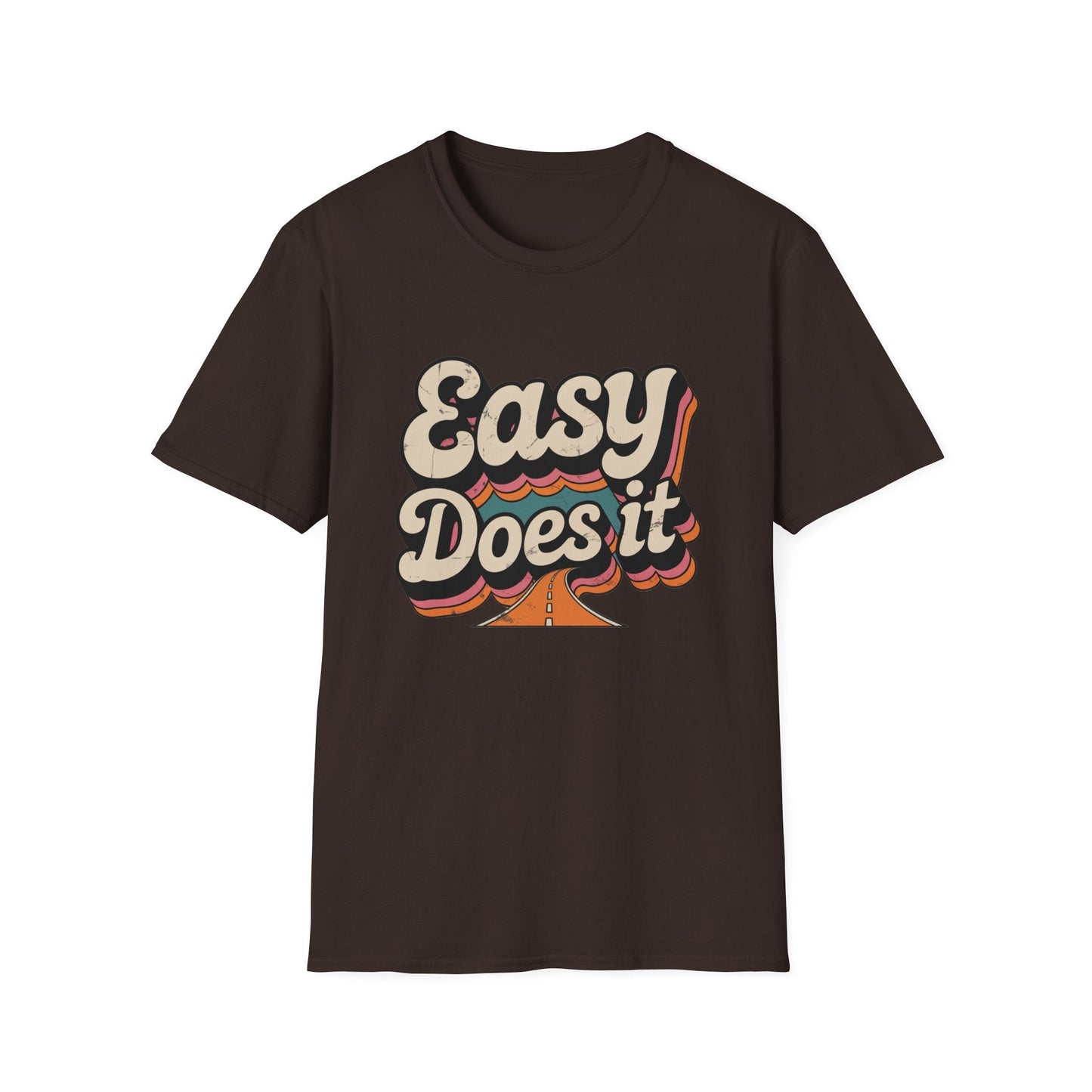 Easy Does It Unisex Softstyle T-Shirt - NEXT CHAPTER APPAREL