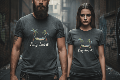 Easy does it Unisex Recovery Addiction T Shirt - NEXT CHAPTER APPAREL