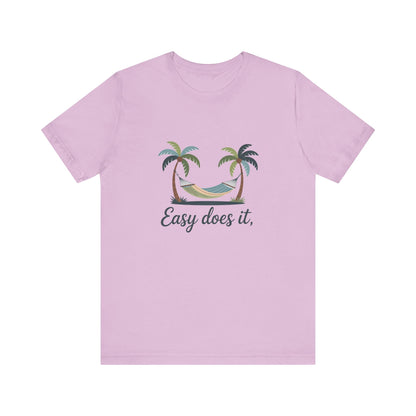 Easy does it Unisex Recovery Addiction T Shirt - NEXT CHAPTER APPAREL