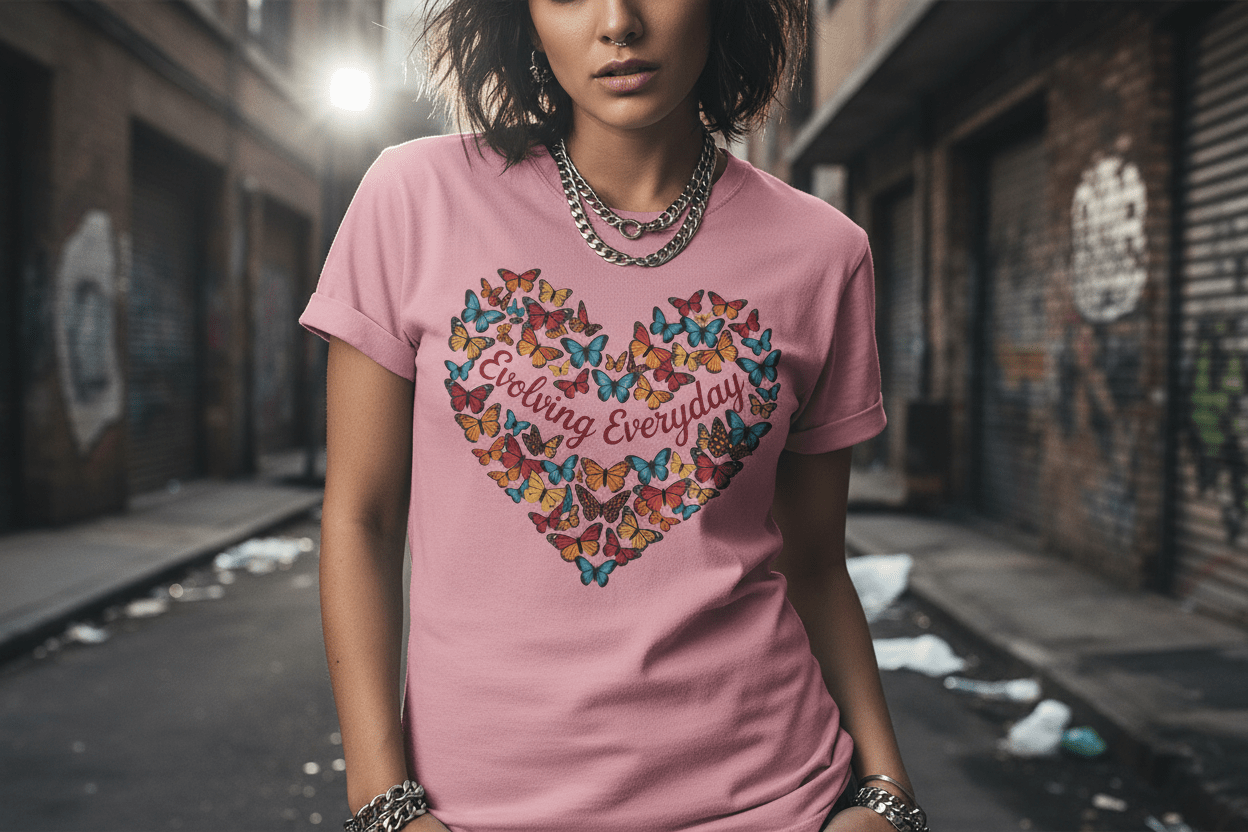 Evolving Everyday Recovery Addiction T Shirt - NEXT CHAPTER APPAREL