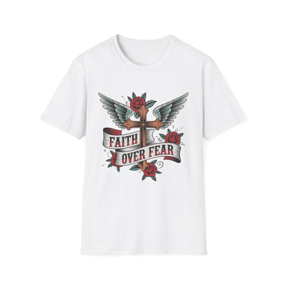 Faith Over Fear Graphic T-Shirt for Inspiration - NEXT CHAPTER APPAREL