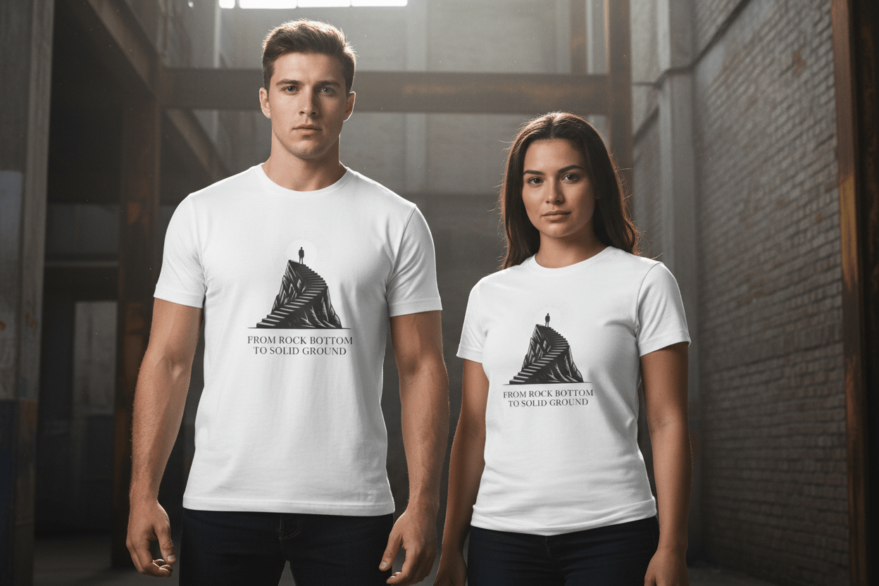 From Rock Bottom Unisex Softstyle T-Shirt - NEXT CHAPTER APPAREL