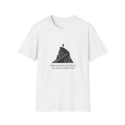 From Rock Bottom Unisex Softstyle T-Shirt - NEXT CHAPTER APPAREL