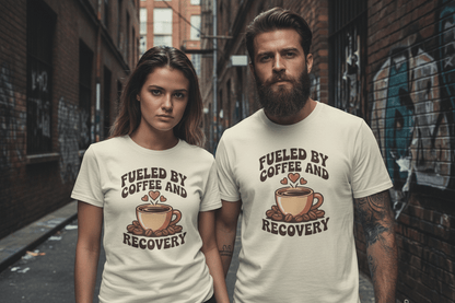 Fueled by Coffee Unisex Softstyle T-Shirt - NEXT CHAPTER APPAREL