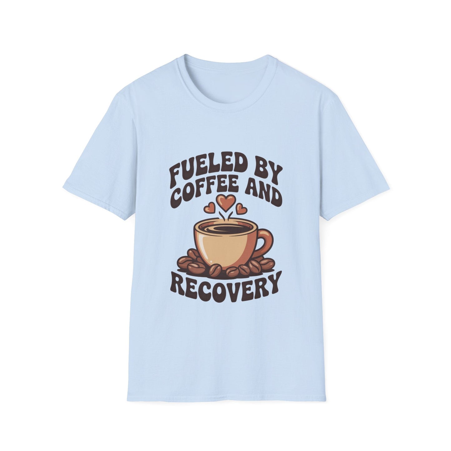 Fueled by Coffee Unisex Softstyle T-Shirt - NEXT CHAPTER APPAREL