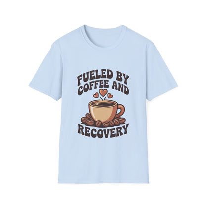 Fueled by Coffee Unisex Softstyle T-Shirt - NEXT CHAPTER APPAREL