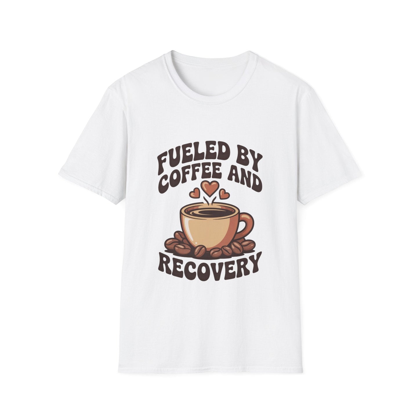 Fueled by Coffee Unisex Softstyle T-Shirt - NEXT CHAPTER APPAREL