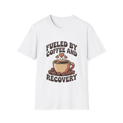 Fueled by Coffee Unisex Softstyle T-Shirt - NEXT CHAPTER APPAREL