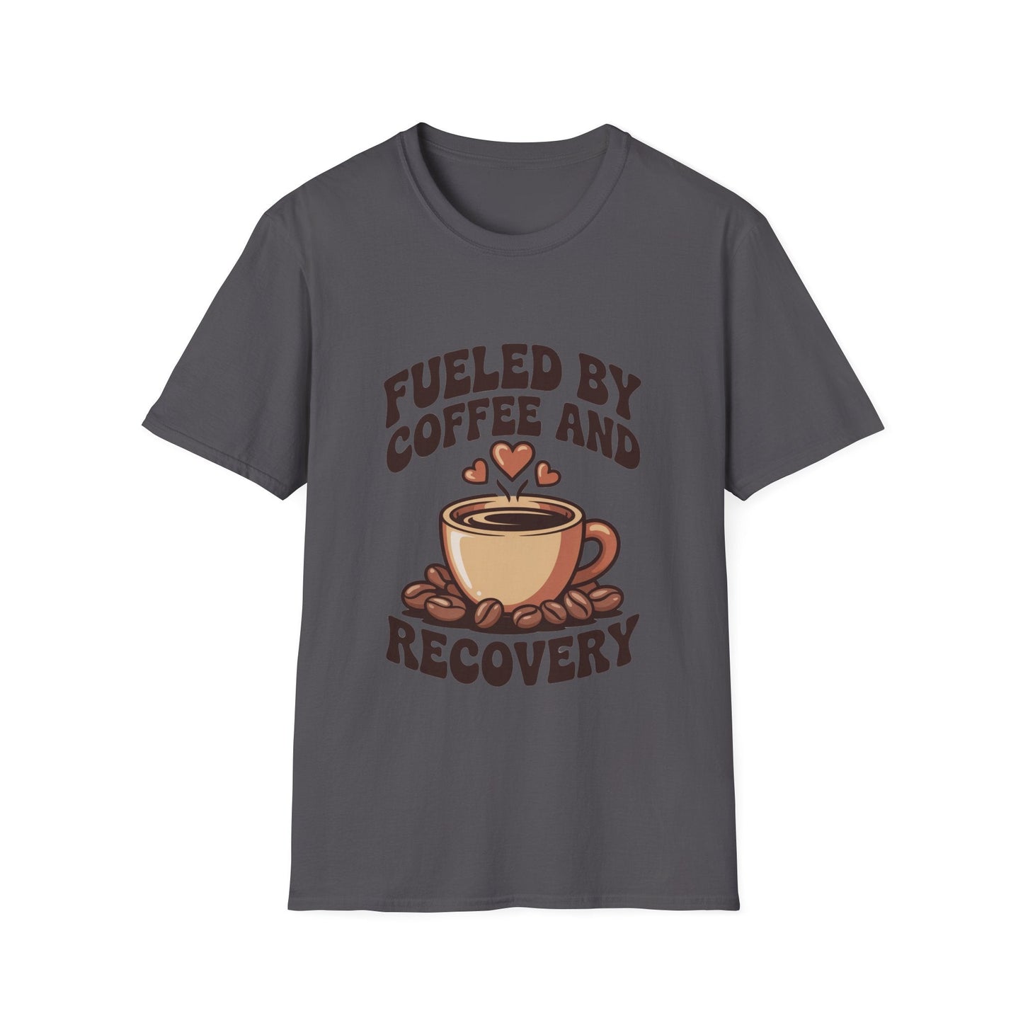 Fueled by Coffee Unisex Softstyle T-Shirt - NEXT CHAPTER APPAREL