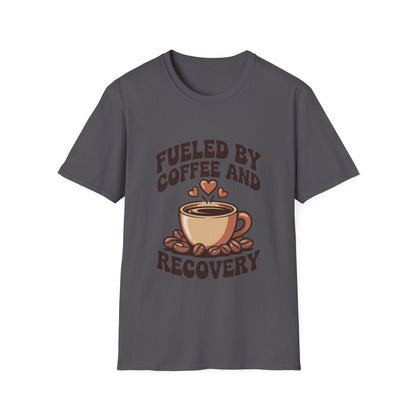 Fueled by Coffee Unisex Softstyle T-Shirt - NEXT CHAPTER APPAREL