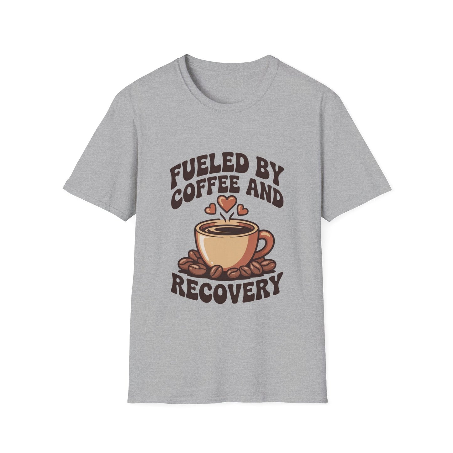 Fueled by Coffee Unisex Softstyle T-Shirt - NEXT CHAPTER APPAREL