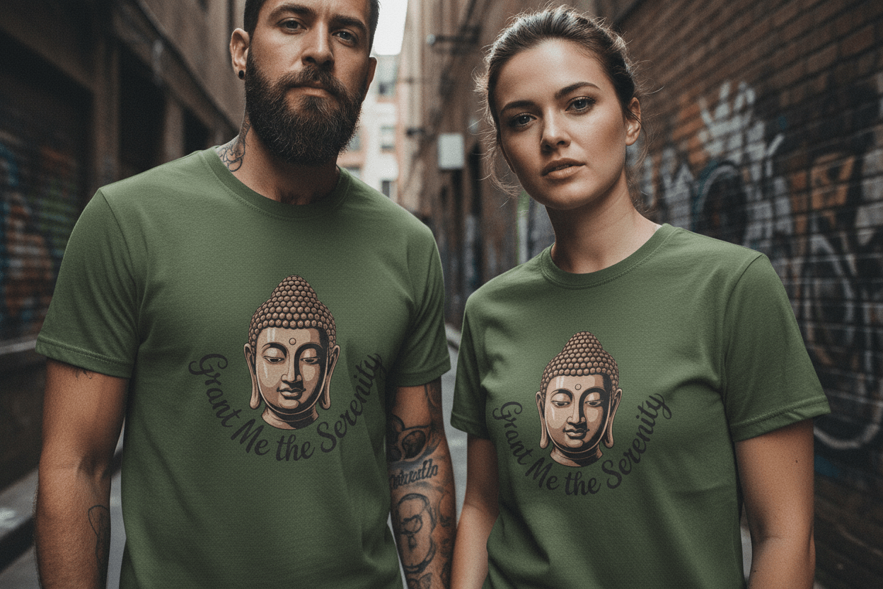 Grant Me The Serenity Unisex Softstyle T-Shirt - NEXT CHAPTER APPAREL
