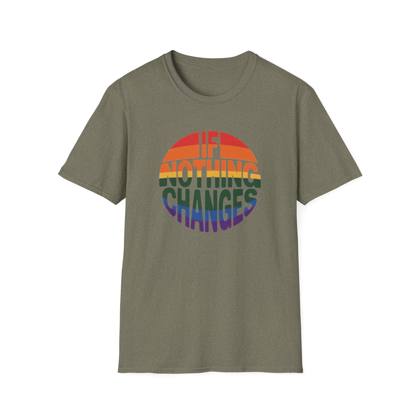 If Nothing Changes Unisex Softstyle T-Shirt - NEXT CHAPTER APPAREL
