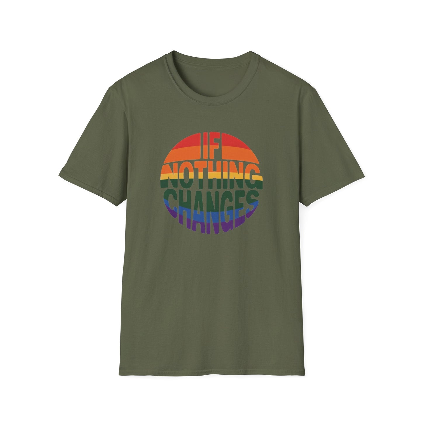 If Nothing Changes Unisex Softstyle T-Shirt - NEXT CHAPTER APPAREL