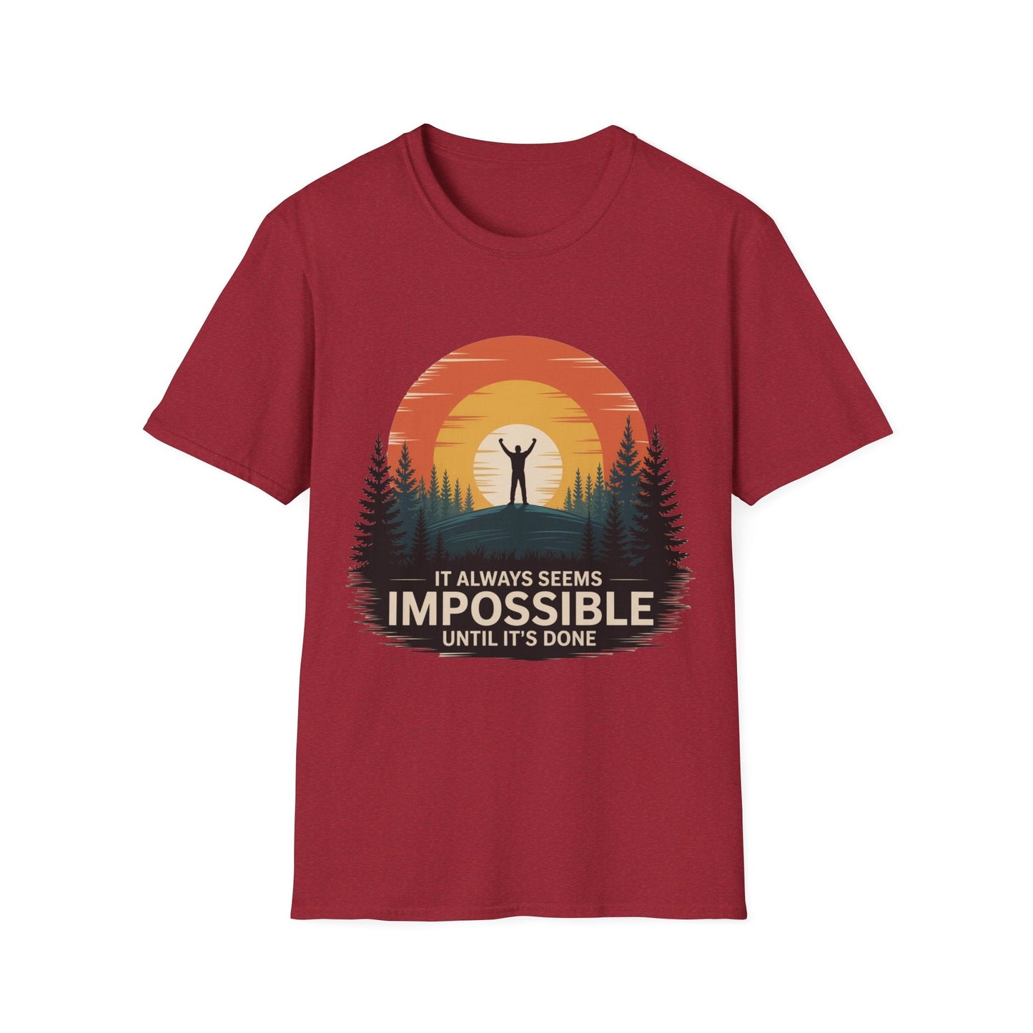 It Always seems Impossible Unisex T-Shirt - NEXT CHAPTER APPAREL