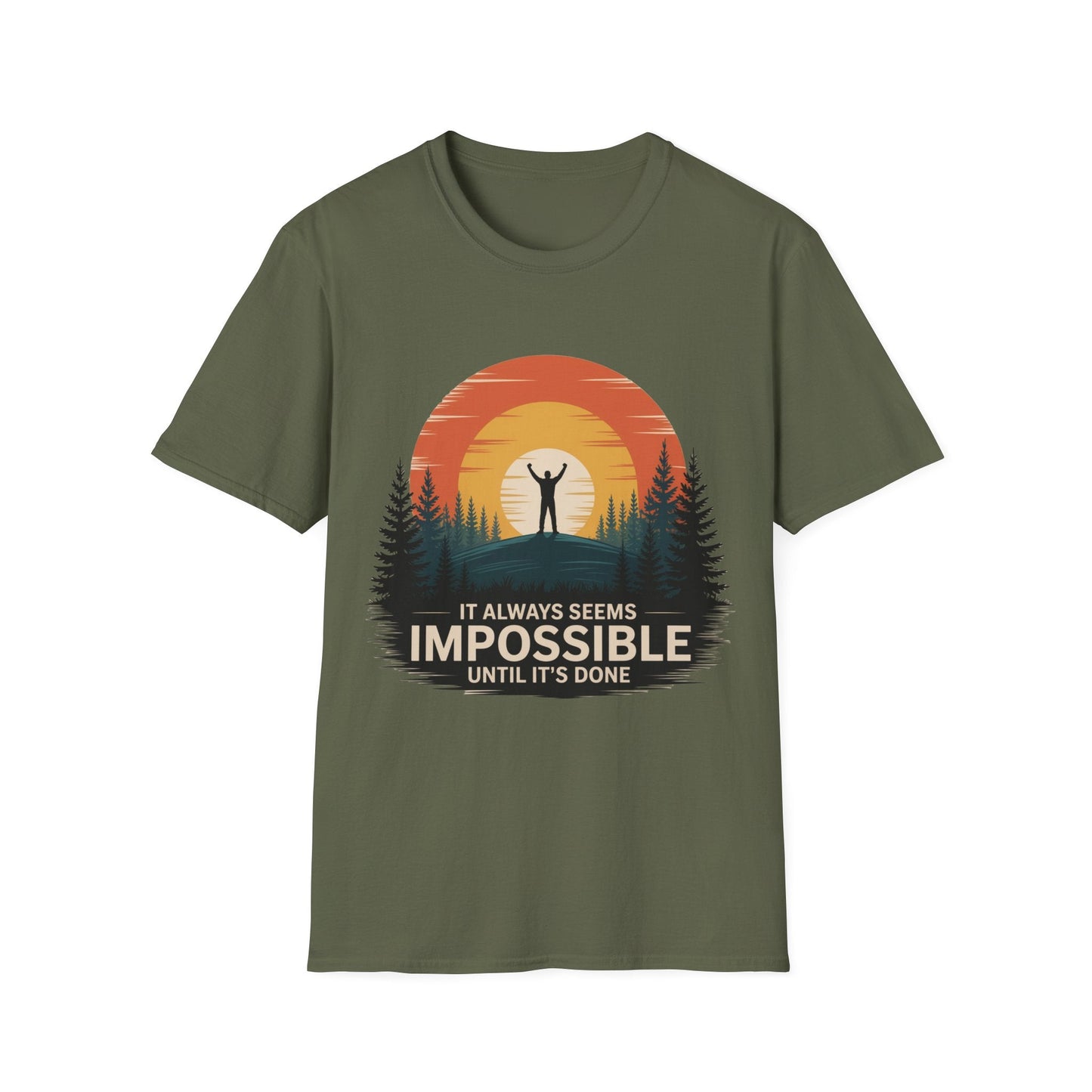 It Always seems Impossible Unisex T-Shirt - NEXT CHAPTER APPAREL