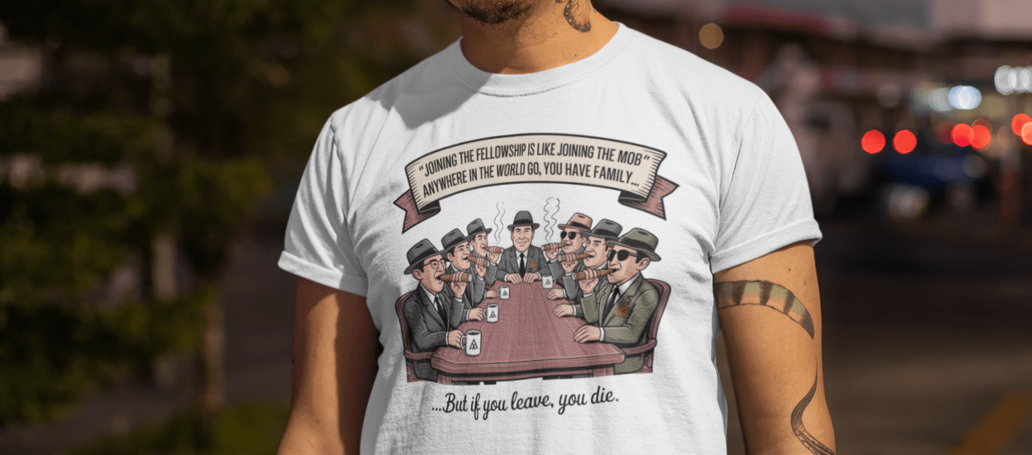 Joining the mob Unisex Softstyle T-Shirt, - NEXT CHAPTER APPAREL