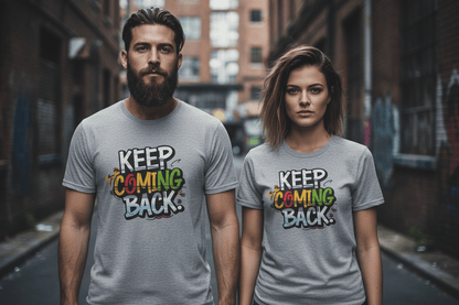 Keep Coming Back Unisex Softstyle Recovery Addiction T shirt - NEXT CHAPTER APPAREL