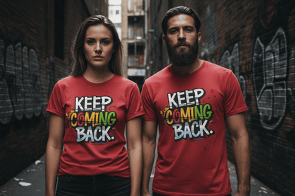 Keep Coming Back Unisex Softstyle Recovery Addiction T shirt - NEXT CHAPTER APPAREL