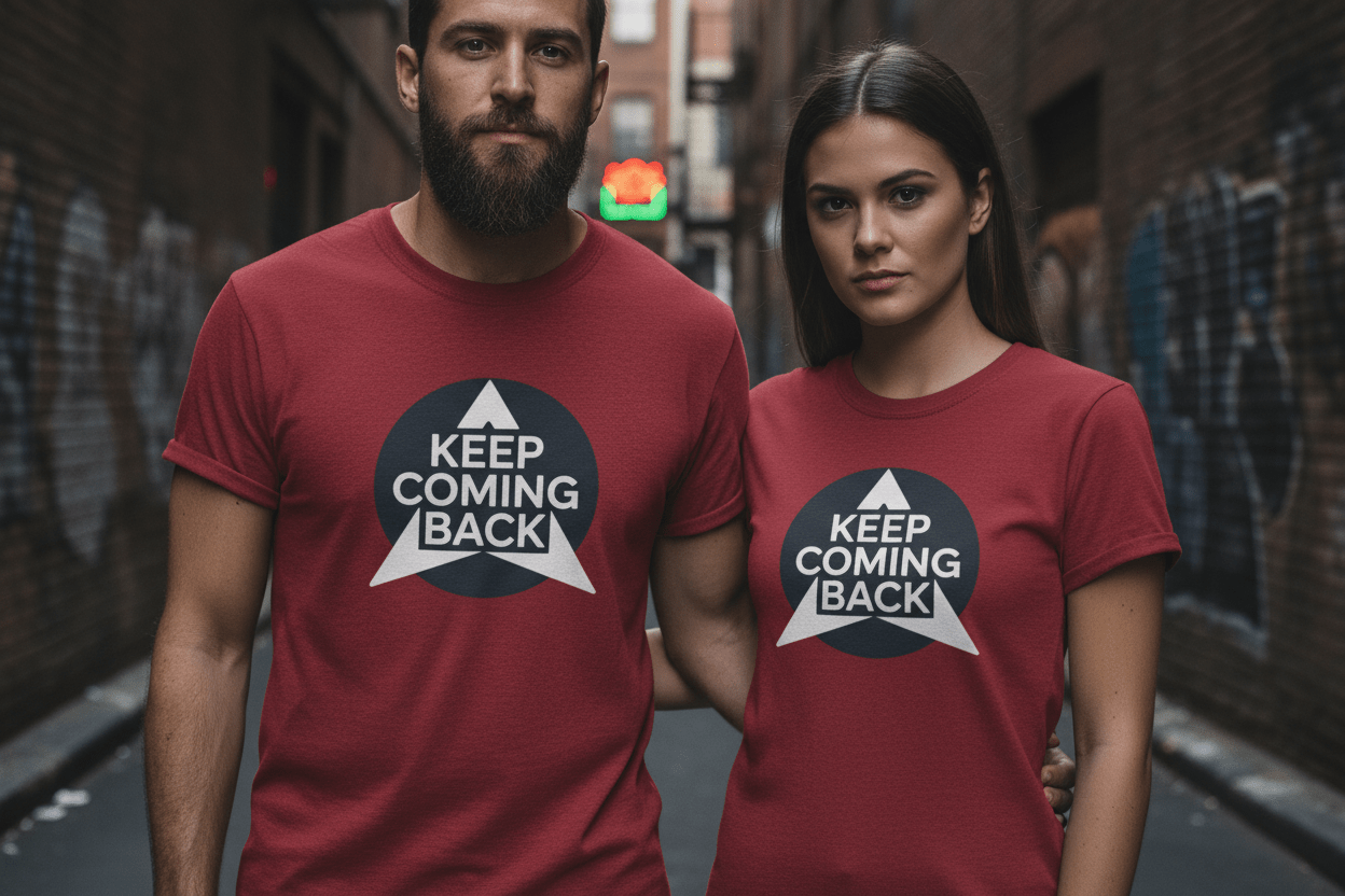 Keep Coming Back Unisex Recovery Addiction T-Shirt - NEXT CHAPTER APPAREL
