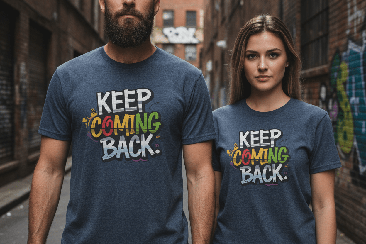 Keep Coming Back Unisex Softstyle Recovery Addiction T shirt - NEXT CHAPTER APPAREL