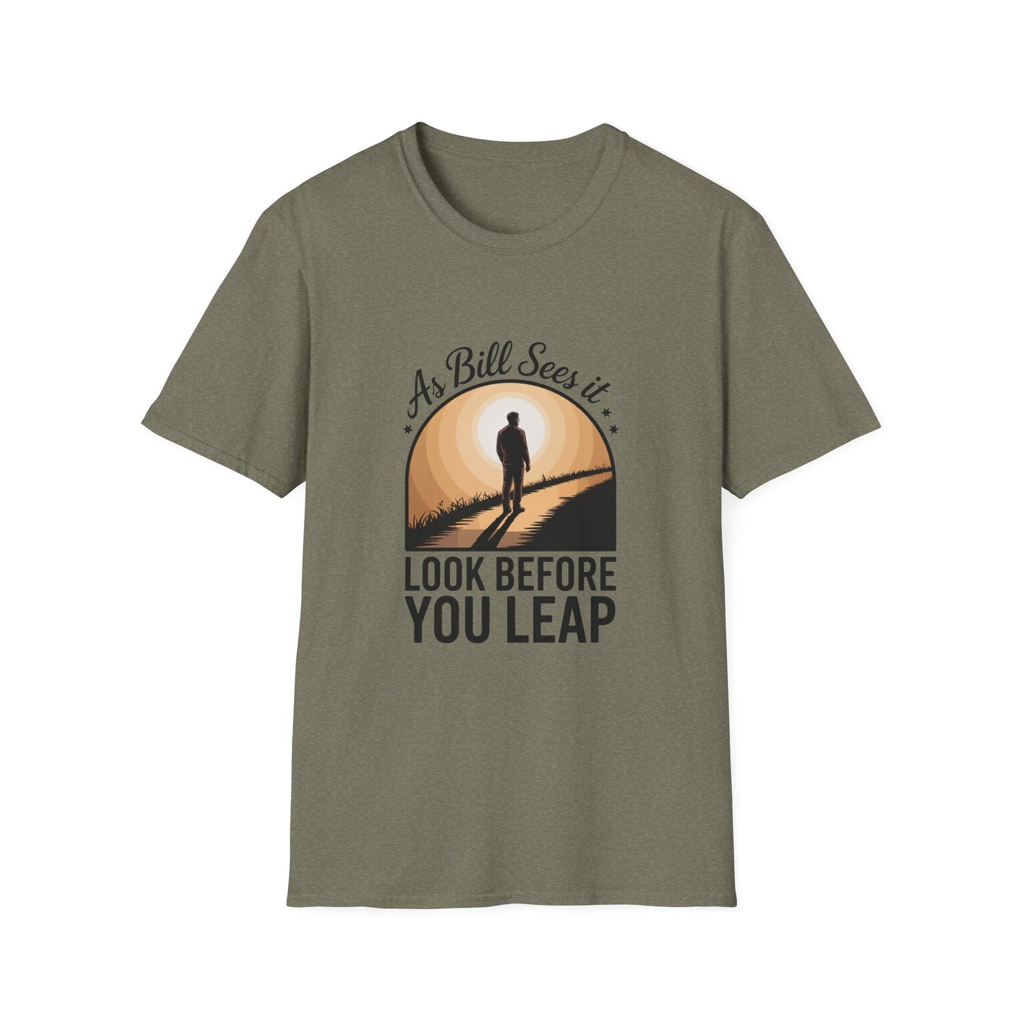 Look before you leap Recovery addiction Apparel - NEXT CHAPTER APPAREL