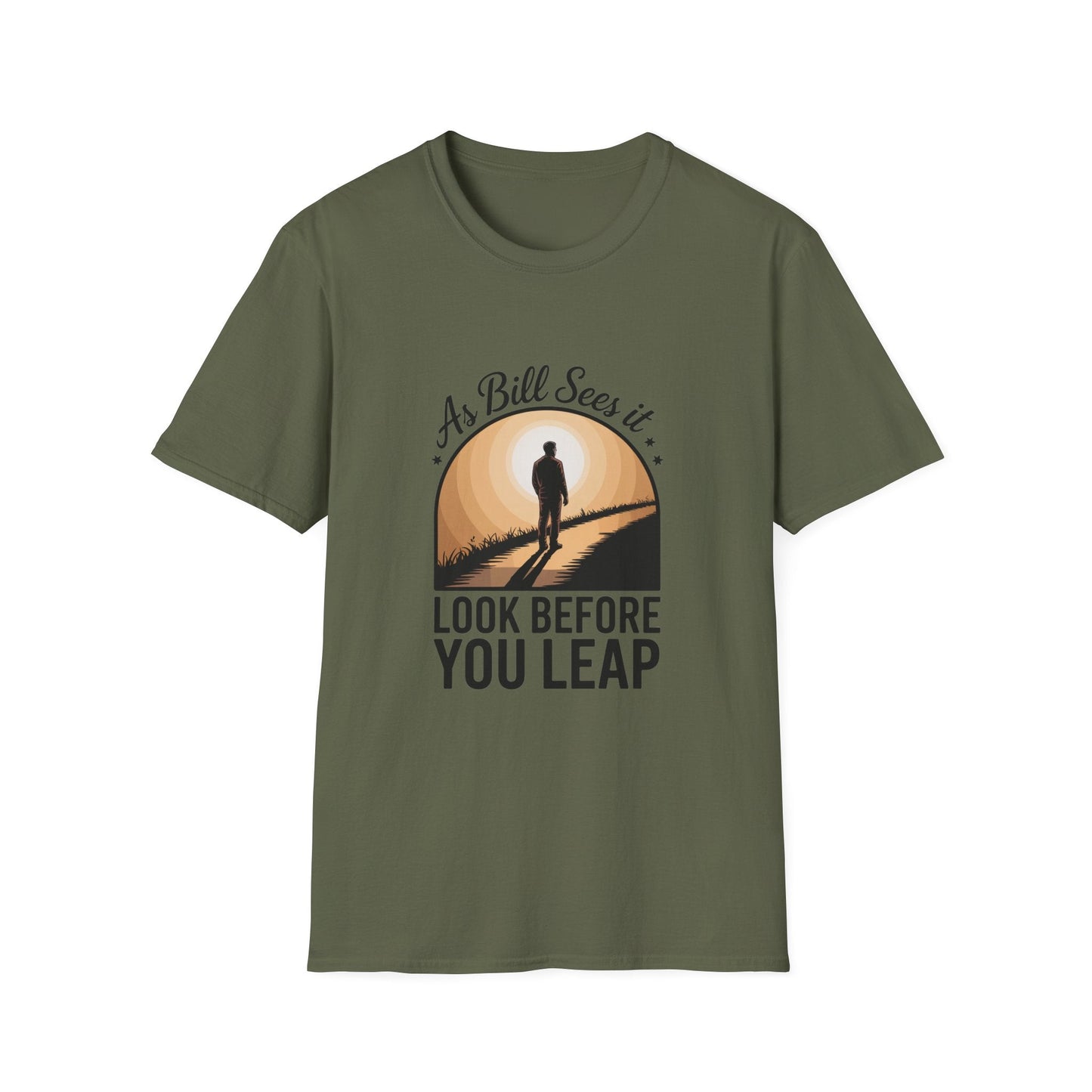 Look before you leap Recovery addiction Apparel - NEXT CHAPTER APPAREL