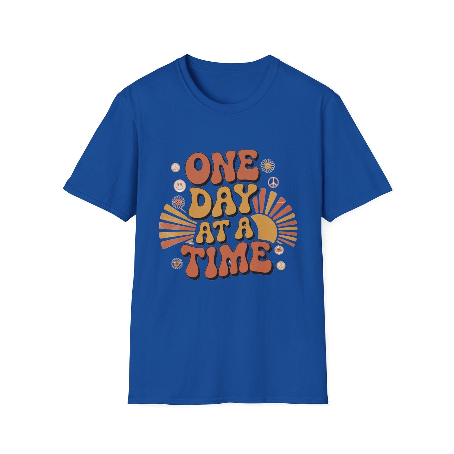 One day at a time Unisex Recovery Addiction T-Shirt - NEXT CHAPTER APPAREL