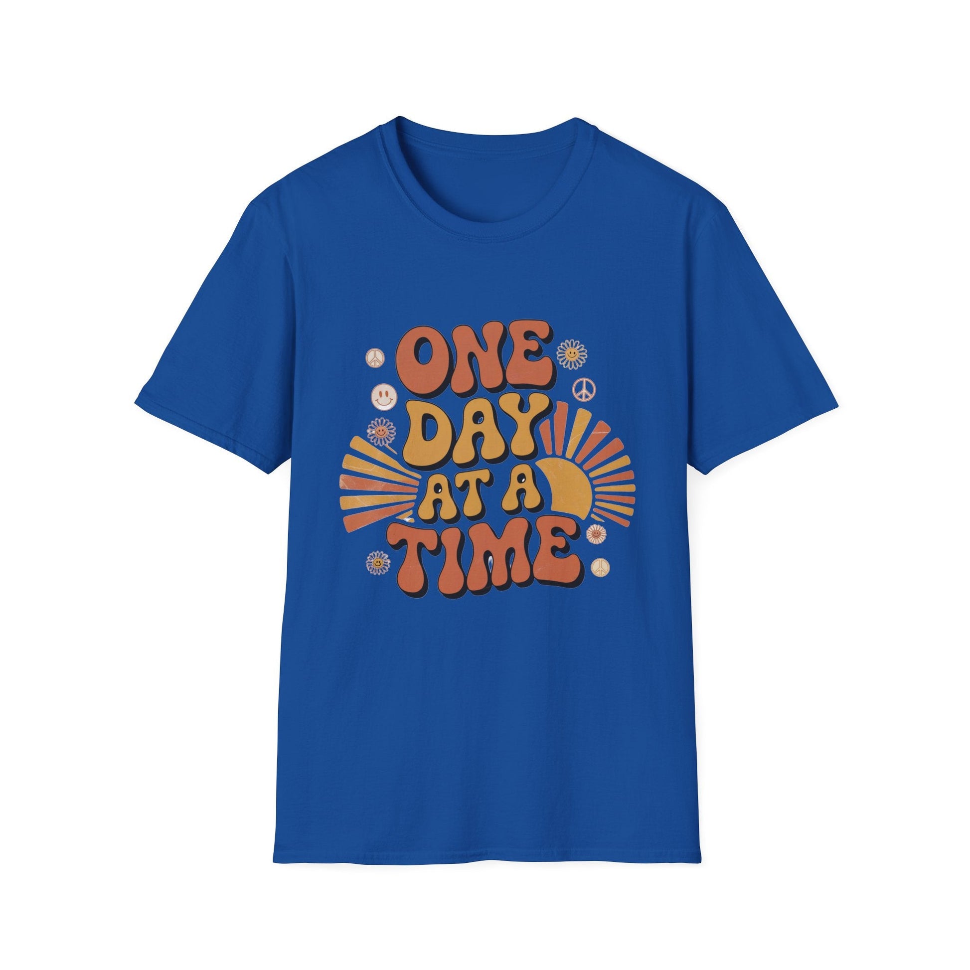 One day at a time Unisex Recovery Addiction T-Shirt - NEXT CHAPTER APPAREL