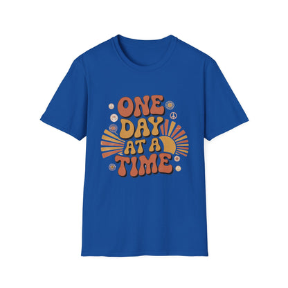 One day at a time Unisex Recovery Addiction T-Shirt - NEXT CHAPTER APPAREL