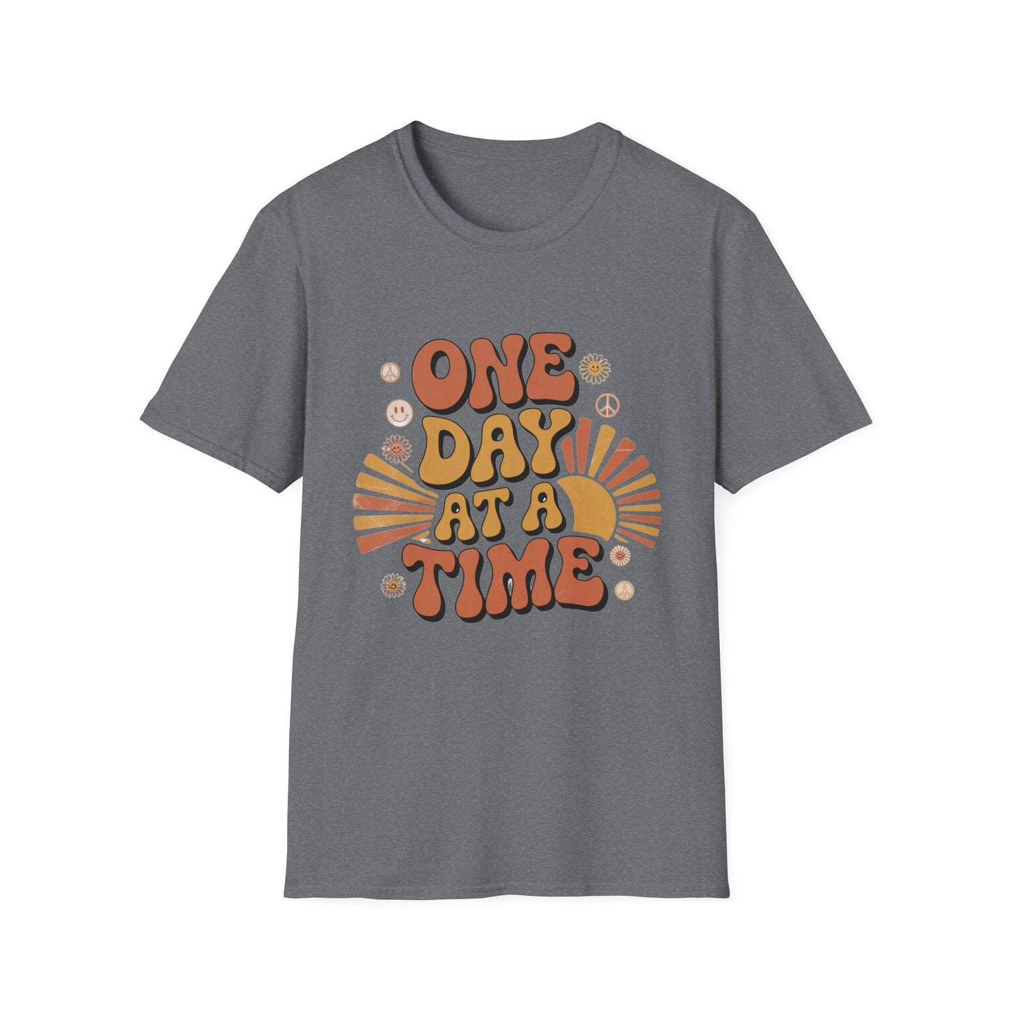 One day at a time Unisex Recovery Addiction T-Shirt - NEXT CHAPTER APPAREL
